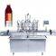 New  Pneumatic Automatic Liquid Paste Oil Sauce Honey Bottle Filling Machine With Heater And Mixer