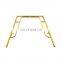 Scalfolding Construction H Frame Steel Scoffold Plank Adjustable Step Metal Yellow Ladder Frame Scaffolding