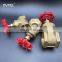 DUVEL BSP Or NPT Thread Oil And Gas Pipeline Brass Valve 1/2 inch-4 inch  Manual Copper Gate Valve