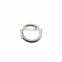 25mm Silver metal round closed o ring  buckle for bag parts   iron o ring for dog accessories