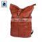 High Quality Swiss Cotton Lining Best Selling Stylish Look Genuine Leather Women Backpack Bag at Reasonable Price
