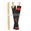 Customized Black Sleeve Disposable Bamboo Chopstick Chinese Restaurant Use