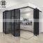 Waterproof modern aluminum folding door tempered glass white sliding aluminium doors  aluminium bifold doors