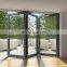 Best exterior french modern black entry custom sliding balcony glass folding patio door