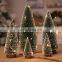Mini Christmas Tree Snowflakes Artificial Christmas Mini Cedar Ornaments Festival Table Miniature Ornament Home Decoration