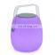 color changing wireless led speaker Factory OEM ODM rechargeable cordless Portable plastic music speaker with led lighting