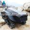 damping rubber robot platform military car tracked stair climbing robot chassis