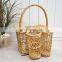 High Quality Vintage Rattan Picnic Basket with Bottle Holders, Wicker Basket for Home Organizing Wholesale Supplier