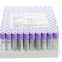 EDTA Tube Whole Blood Tubes Evacuated Blood Collection EDTA K2/ EDTA K3 Tubes, Test Tube for Blood Sample Colletion (CE)