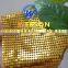 golden metallic sequin fabric cloth supplier | generalmesh