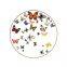 Antique Dinnerware Sets Fine Bone China Butterfly Plate Pattern Dinner Plates Sets With Gold Rim