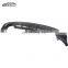 F22 M-Tech MP style carbon fiber Rear Diffuser Double-sided double-out for BMW 2 series F22 F23  rear bumper lip