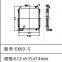 Construction Machinery Parts EX60 EX60-5 EX60U Water Radiator For Hitachi Hydraulic Excavator