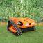 Custom order Tracked remote control lawn mower China supplier manufacturer