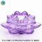 European Style Gold Crystal Lotus Flower for Table Decorations