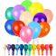China Party Supply Helium Mehrfarbige 12-Zoll-Globos Happy Birthday Perl-Gummi-Latex-Ballonpackung à 100 Stück