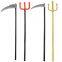 Funny Halloween Plastic Sickle Props - Kids Role-Playing Weapons for Party Novelties