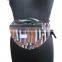 Adjustable money bag belt pack cotton strip waist wallet wholesale