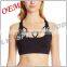 Dry Fit Polyester Spandex Custom Yoga Sports Bra Women Fitness Bra