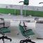Wooden Desktop High Partition Office Workstation With Steel Feet(SZ-WSL330)