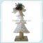 White Decorative Polyresin Christmas Tree