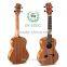 concert cheap mahogany wooden hawaiian ukulele guitar with lele bag