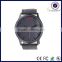 2015 low price thin style men watch with lighted face