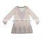 Sequins lady long sleeve skirt designs frocks dress female clothing design