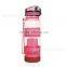 2016 high quality PC sports tea infuser water bottle