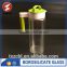 large food grade clear glass storage jar bottle food container