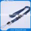 Simple polyester custom design neck lanyards for cell phone