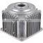 High Quality Aluminium die cast corner brackets Square CPU Cooler Base for Machinery parts