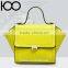 2016 Fashion Woman hard PU leather shoulder handbag