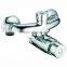 High Quality Brass Time Delay Basin Tap, Self Closing Tap, Chrome Finish and Deck Mounted