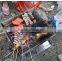 outdoor stainless steel foldable picnic BBQ carbon furnace