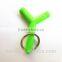 high quality optical audio splitter keychain dual audio splitter for cellphone