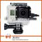 Skeleton Protective Housing Case With Lens Side-opening For AV,USB, HDMI Cable For GoPro Hero 3