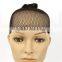 Hair net wig mesh elastic black net for hair wig nylon