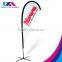 high quality promotion tear drop wind banner sell