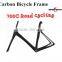 High-end 700c road bike frame BSA/BB30/PF30 v-brake cyclocross carbon frame Supplier's Choice