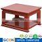 walnut teak wood chinese style end table coffee table