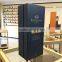 High end custom wine box with eco feature