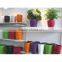 Self-water flower pots,plastic painting flowerpot,pot