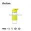13oz Glass Material Water Bottle With Tea Filter Infuser Silicone Cap For Wholesale Transparent Glass Water Bottles