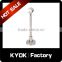 KYOK factory wholesale double curtain rod wholesale,19/22/25mm wall mount brackets,zinc/iron curtain track extension brackets