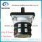 Rotary switch YMZ5-25/2 25A 8 terminals 2 poles 3 positions 1-0-2 Changeover cam Switch silver contacts high quality Yaming