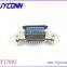 Centronic 24 Pin PCB Straight Connector Male Plug with Spring Latches