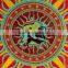 RASTA LION OF JUDAH WITH FLAG REGGAE MUSIC TAPESTRY