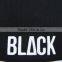Custom Made Cheap Black Knitted Hats Wholesale