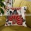 Fancy 45*45CM 100%cotton canvas towel embroidered decorative cushion covers, sofa covers